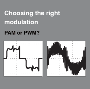 PAM or PWM