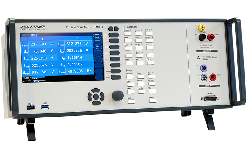 LMG611 - Das Genaueste seiner Klasse als kompaktes Tischgerät mit Touch-Bedienung