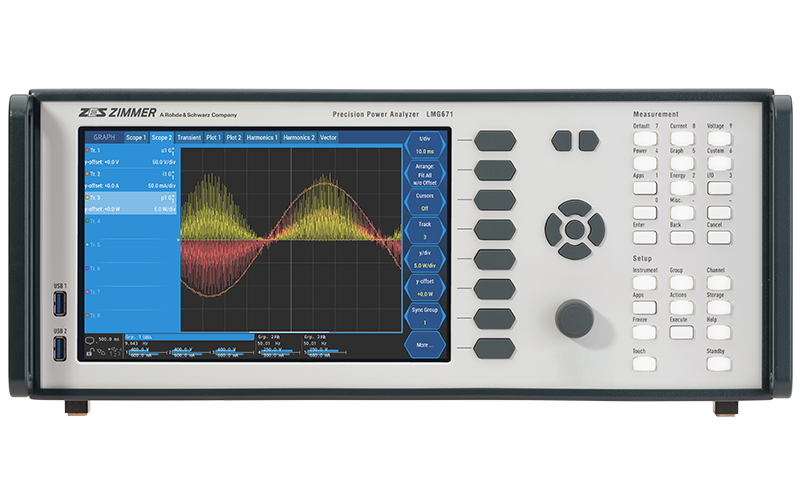 LMG671 with Scope Menu