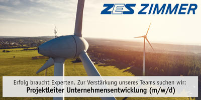 ZES ZIMMER Karriere Projektleiter Unternehmensentwicklung (m/w/d)